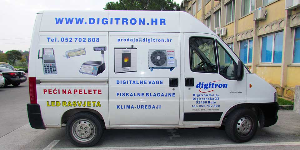 Digitron Buje - servisno vozilo