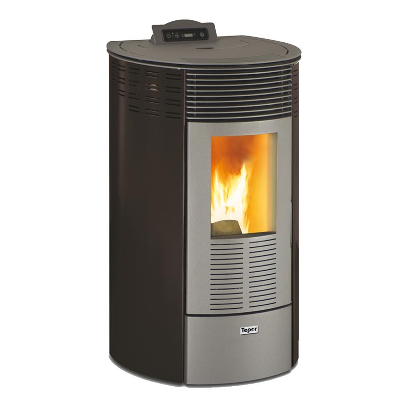 Digitron peć na pelete Redonda 10 kW Tepor - crna