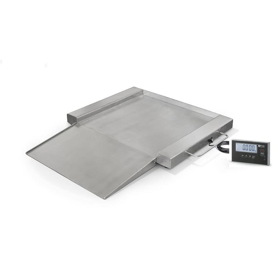 Prolazna podna vaga INOX DF-SS Open